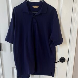 Roundtree & Yorke Men's Navy Polo Shirt